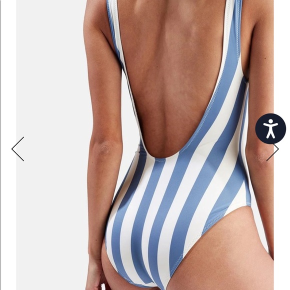 NWT Solid & Striped swimsuit - Picture 2 of 4